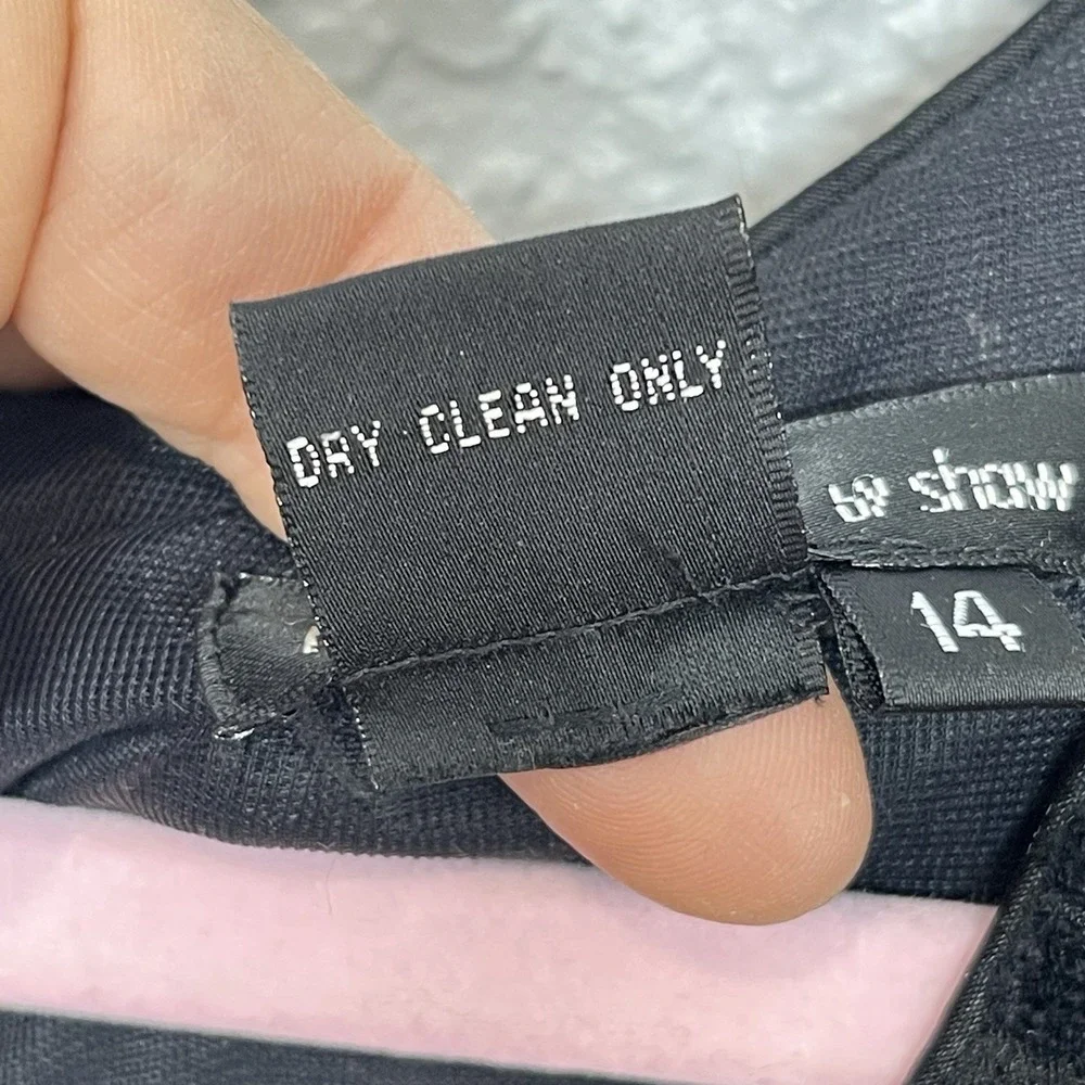 Vintage 90s‎ Rimini by Shaw Women's Velvet Floral Formal Evening Maxi Dress 14 - Picture 7 of 10